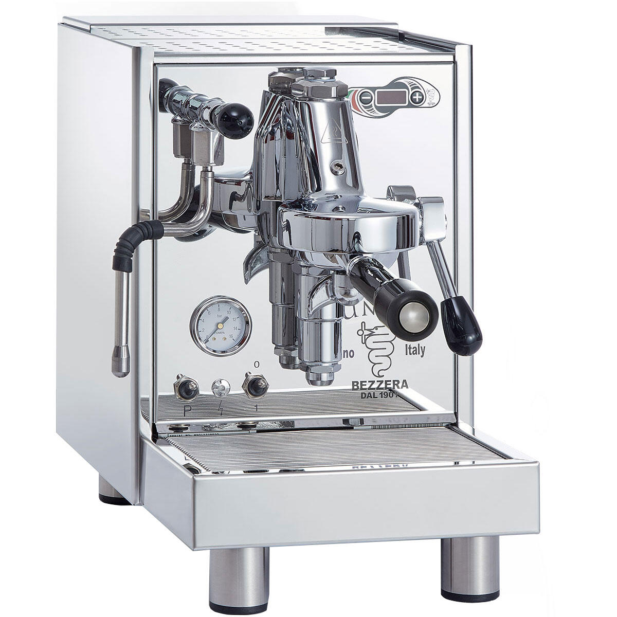 Bezzera Unica Pid MN Espressomaschine inox Front