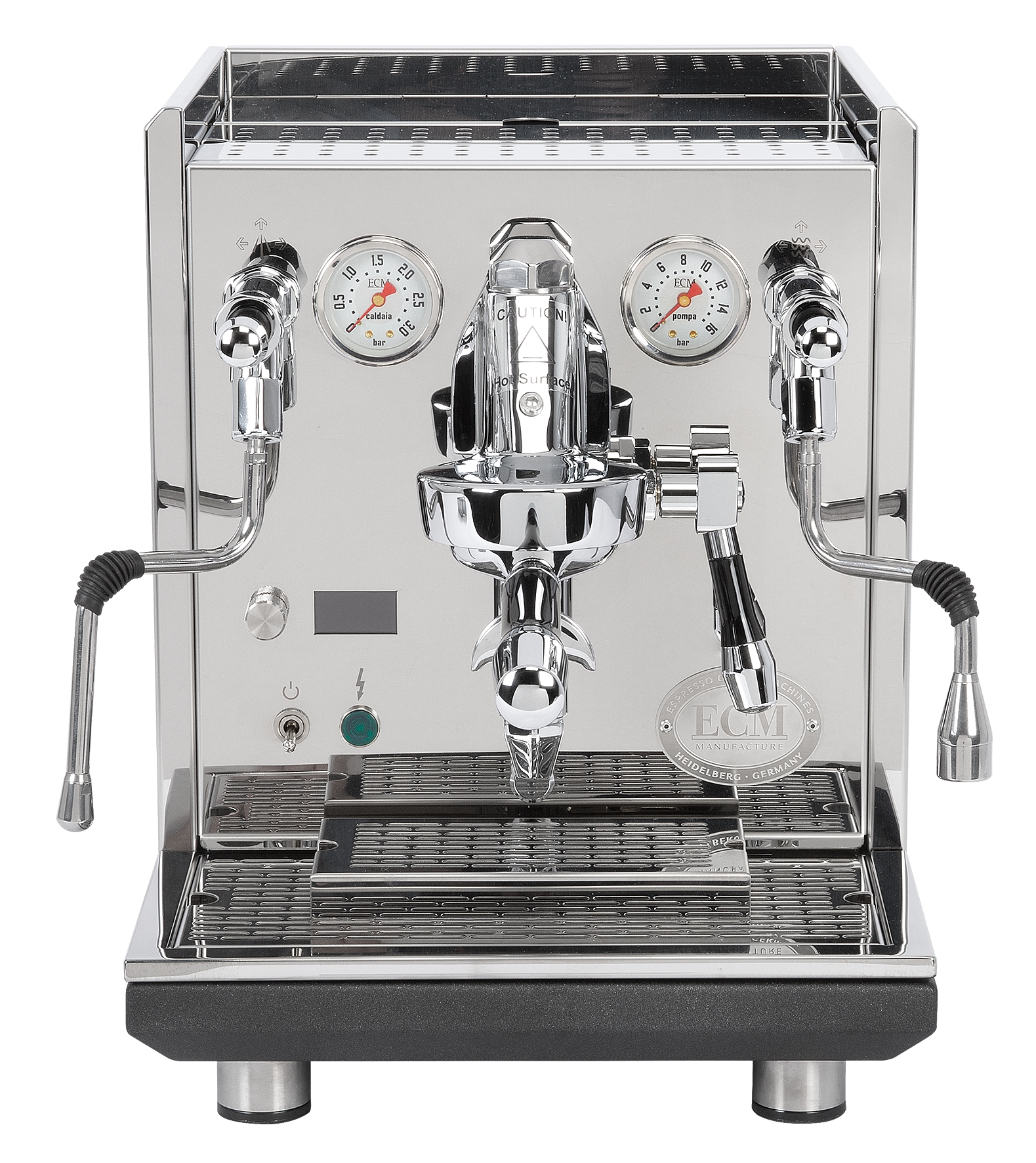ECM Synchronika II Dualboiler Espressomaschine Front