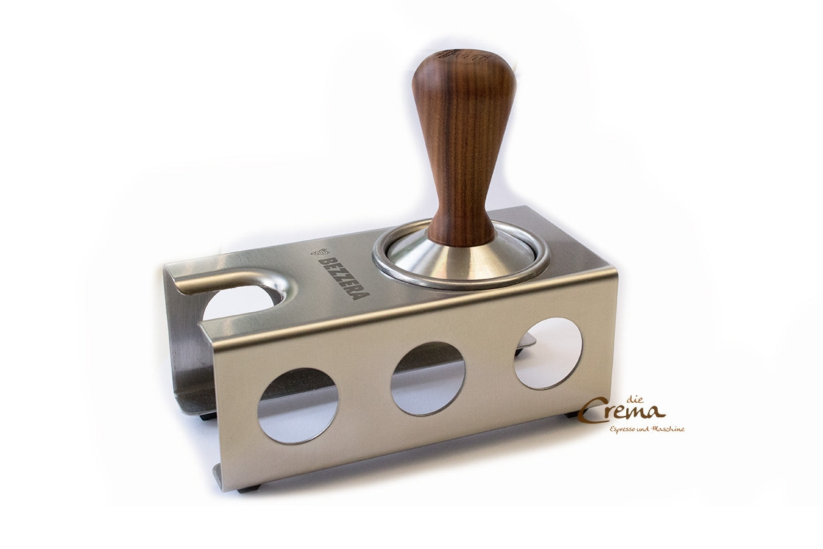 Bezzera Tamping Station mit Tamper